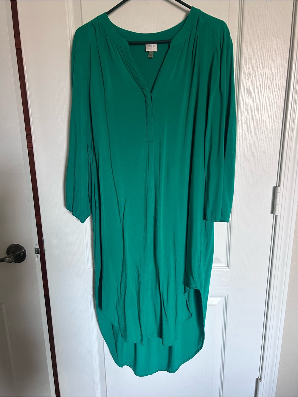 Cupio Black High-Low Tunic Dress
